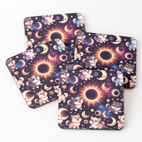 Item preview, Total Eclipsed solar paws designed and sold by Belarte.shop.