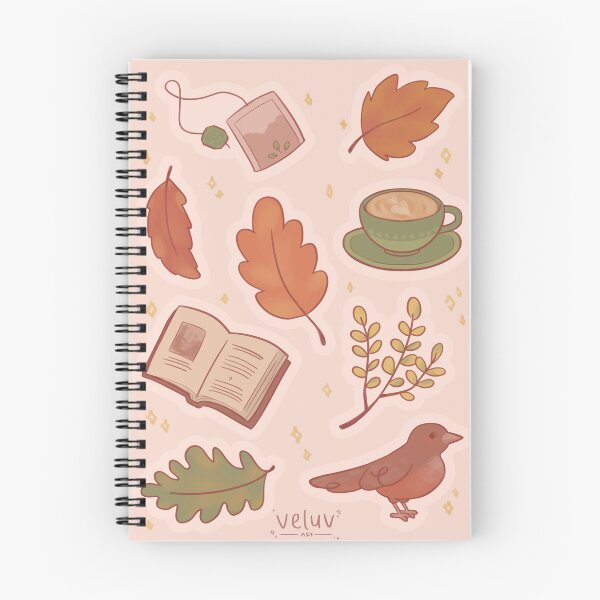Item preview, autumn vibes sticker sheet designed and sold by veluv.