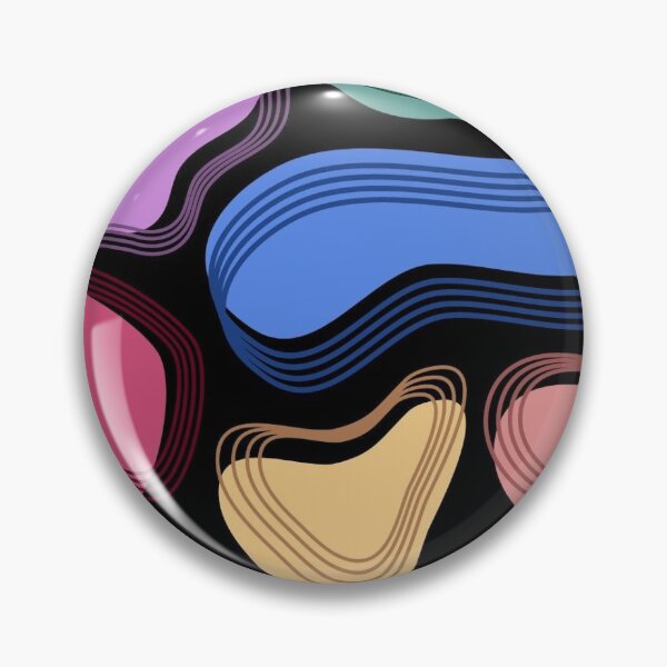 Item preview, Colorful organic shapes designed and sold by Allvarietyitems.