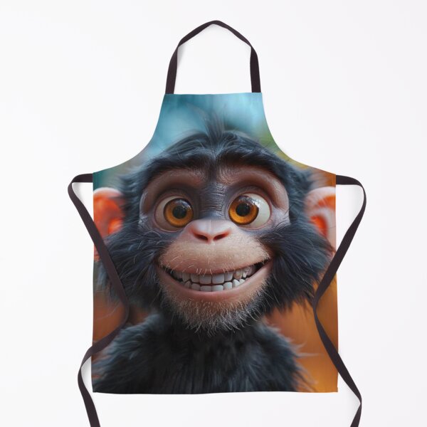 Item preview, Blissful Siamang, Smiling Monkey Tee, Playful Primate Gift designed and sold by Terry-Salsa.
