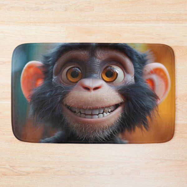 Item preview, Blissful Siamang, Smiling Monkey Tee, Playful Primate Gift designed and sold by Terry-Salsa.