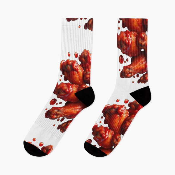 Item preview, Fried Baked Hot Chicken Wings Buffalo Sauce designed and sold by kylmllr101684.