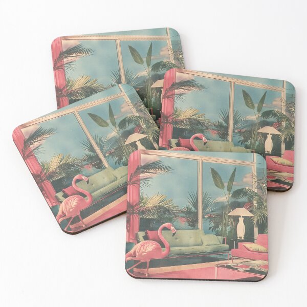 Item preview, Tropical Flamingo Lounge designed and sold by era51studio.