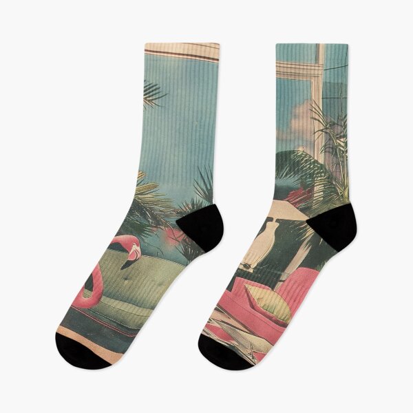 Item preview, Tropical Flamingo Lounge designed and sold by era51studio.