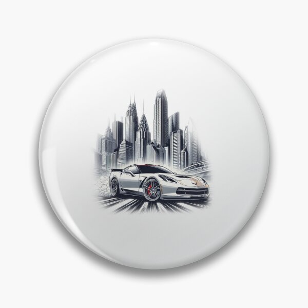 Item preview, Chevrolet Corvette designed and sold by VintageCarsShop.