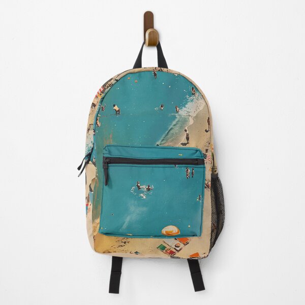 Item preview, Aerial Beach Day Retro designed and sold by era51studio.
