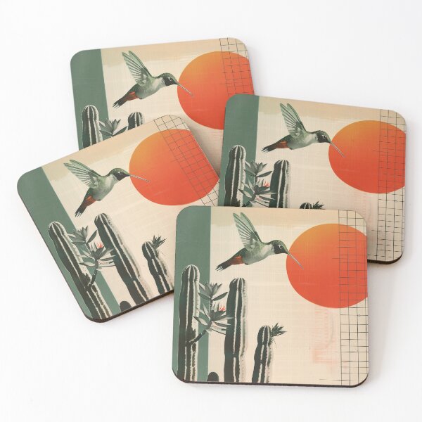 Item preview, Hummingbird Cactus Garden designed and sold by era51studio.