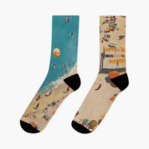 Item preview, Aerial Beach Day Retro designed and sold by era51studio.
