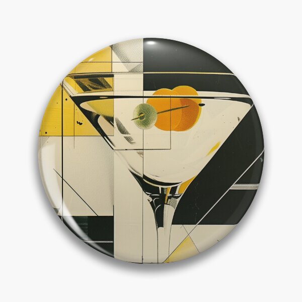 Item preview, Geometric Martini Elegance designed and sold by era51studio.