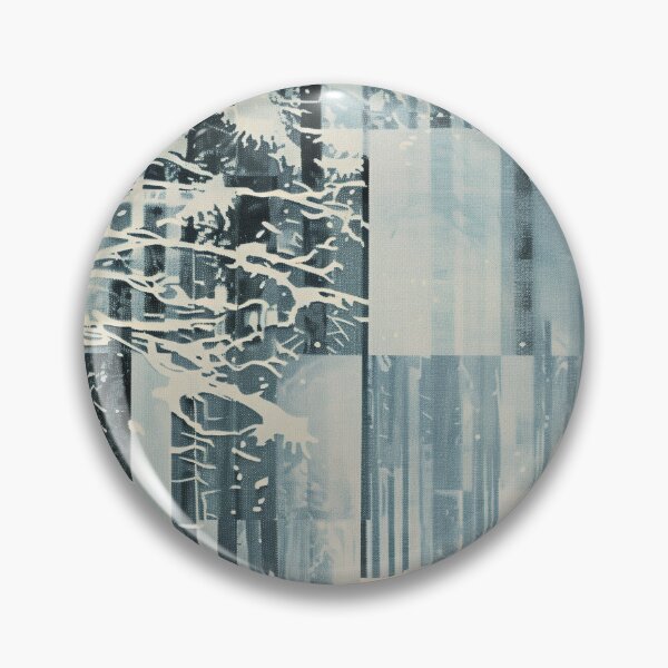 Item preview, Geometric Winter Forest designed and sold by era51studio.