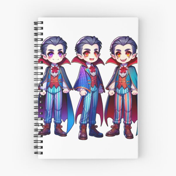 Item preview, Three Anime Vampires Dracula Nosferatu Monsters designed and sold by kylmllr101684.