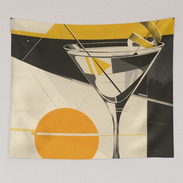 Item preview, Geometric Martini Elegance designed and sold by era51studio.
