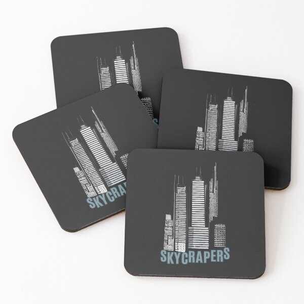 Item preview, Cool t-shirt for those who like skyscrapers- 'SKYCRAPERS'. designed and sold by Gadget80.