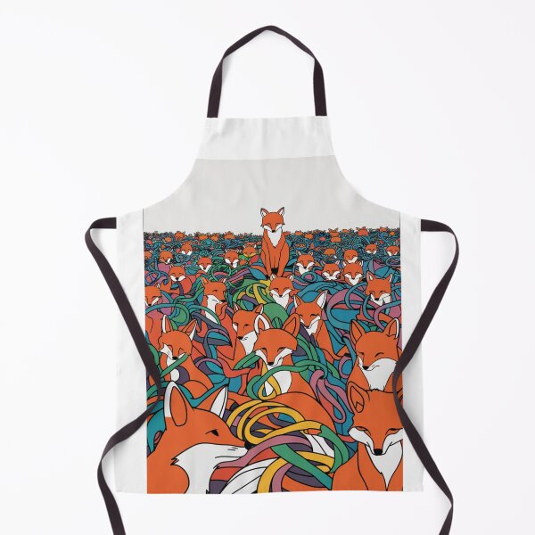 Aperçu de l'œuvre Renards colorés créée et vendue par Colorful-Garden.