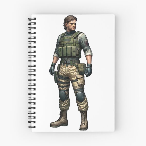 Artikelvorschau, Playstation 2-Spiel Hauptfigur Protagonist Steel Gear Solid entworfen und verkauft von kylmllr101684.