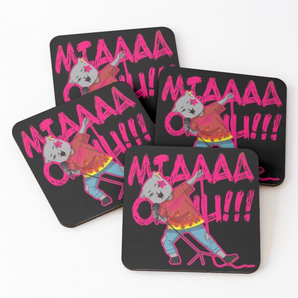 Item preview, Rock singer cat pink designed and sold by YokoSauonji12.