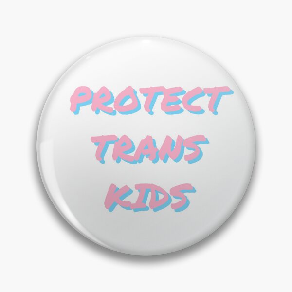 Item preview, Protect trans kids (no/white background) designed and sold by RandomlyRainbow.