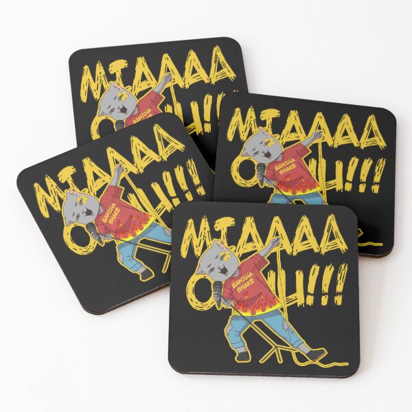 Item preview, Rock singer cat yellow designed and sold by YokoSauonji12.