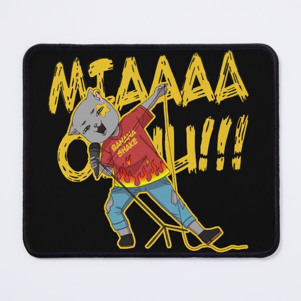 Item preview, Rock singer cat yellow designed and sold by YokoSauonji12.