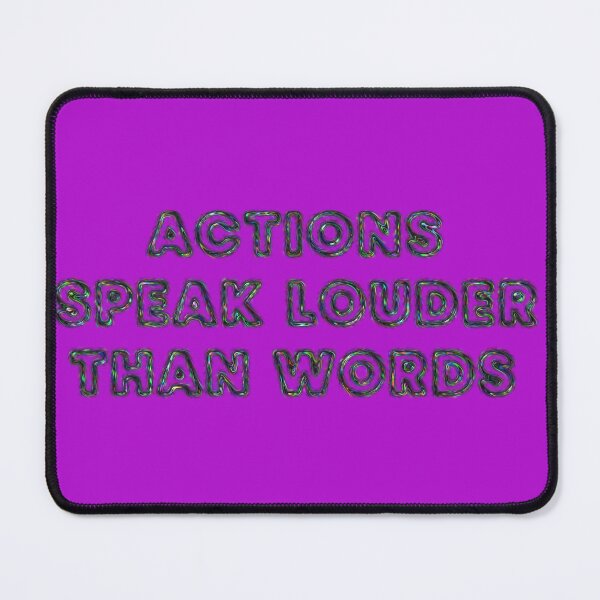 Item preview, Actions speak louder than words designed and sold by designmari.