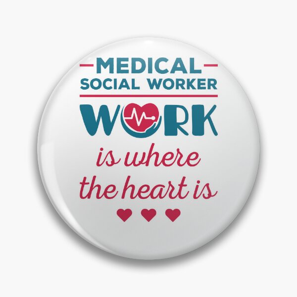 Item preview, Medical Social Worker Heart  designed and sold by jaygo.