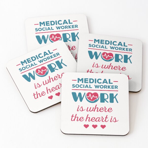 Item preview, Medical Social Worker Heart  designed and sold by jaygo.
