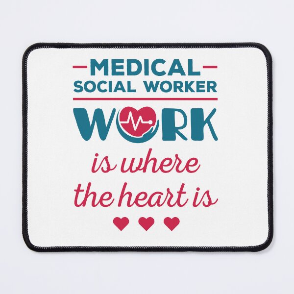 Item preview, Medical Social Worker Heart designed and sold by jaygo.