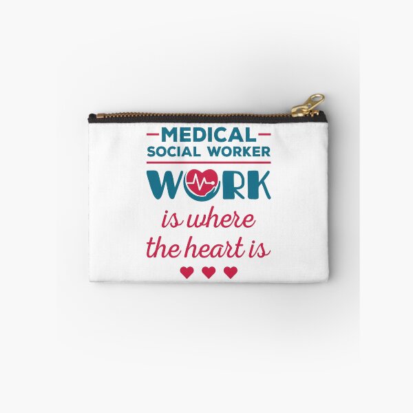 Item preview, Medical Social Worker Heart  designed and sold by jaygo.
