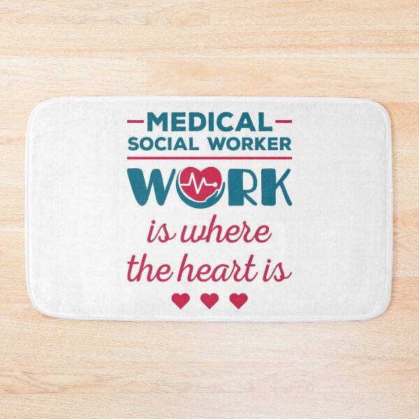 Item preview, Medical Social Worker Heart  designed and sold by jaygo.