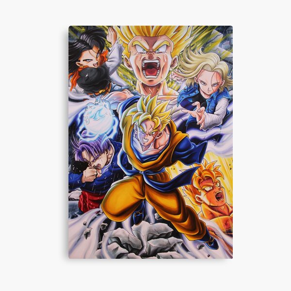 Artikel-Vorschau von Gohan und Trunks, eine andere Zukunft, designt und verkauft von Edgar Tordera.
