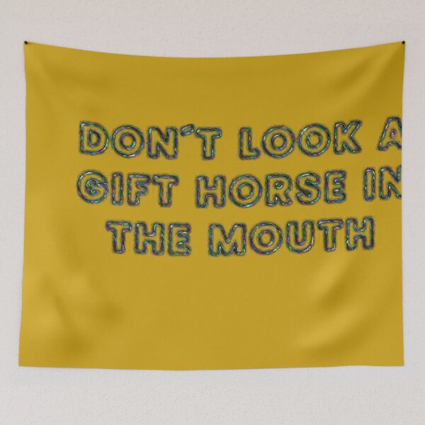 Item preview, Don´t look a gif horse in the mouth designed and sold by designmari.