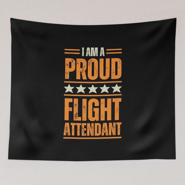 Item preview, I'm A very proud Flight Attendant designed and sold by rootartino.