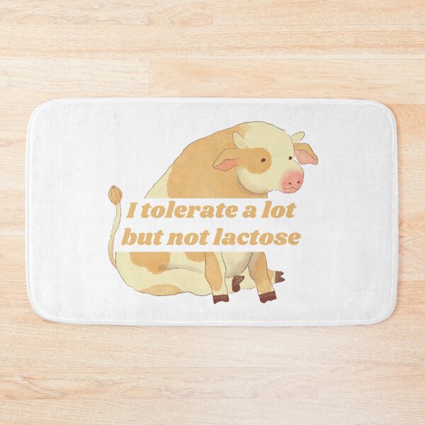 Item preview, I tolerate a lot but not lactose cute cow  designed and sold by MikusOla.
