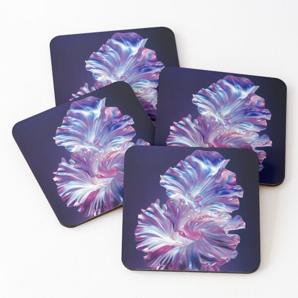 Item preview, Abstract Iridescent Floral Art designed and sold by Pearl67.