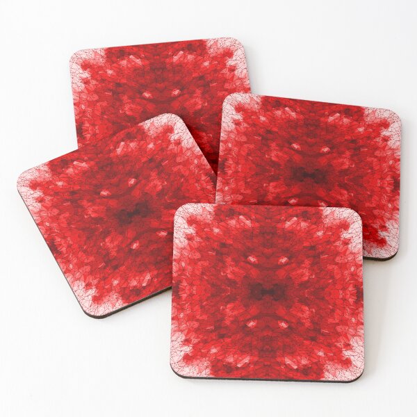 Item preview, Red square pattern  designed and sold by nogamax.