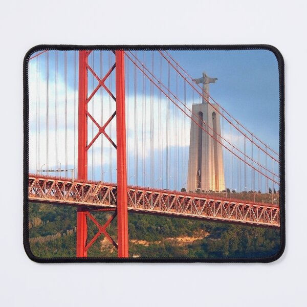 Item preview, ...admiring Your Beauty.....Cristo Rei.Lisbon. designed and sold by Tereza Pilar  Art.
