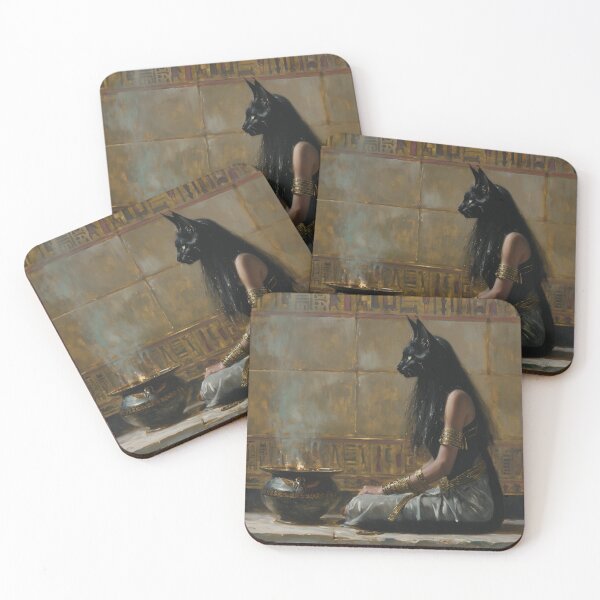 Item preview, "Bastet" by Emile Corsi, 1877 designed and sold by Pantheon Universe.