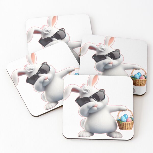 Item preview, Easter Bunny in Sunglasses Boys Girls Toddler Egg Hunting designed and sold by ColorFlick.