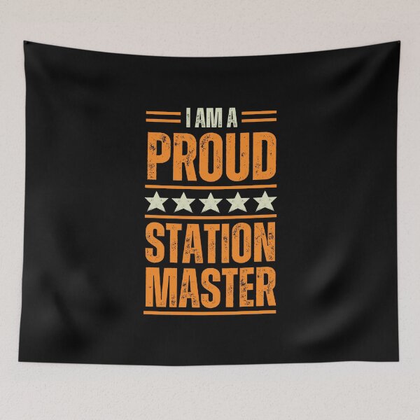 Item preview, I'm A very proud Station Master designed and sold by rootartino.