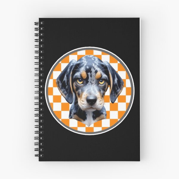 Item preview, Angry Bluetick Coonhound Framed with Checkboard designed and sold by Pickle Wicked Designs.