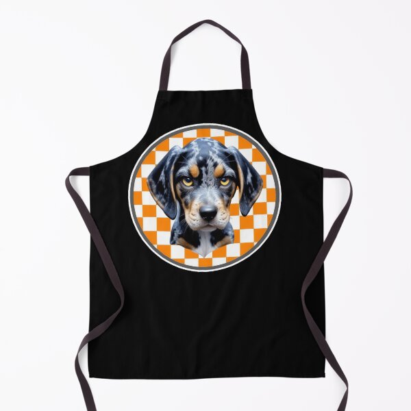Item preview, Angry Bluetick Coonhound Framed with Checkboard designed and sold by Pickle Wicked Designs.