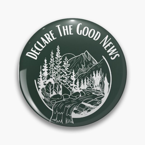 Item preview, Declare The Good News, Hunter Green Scenery, 2024 Convention, JW designed and sold by CottonKandyShop.