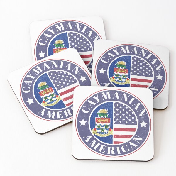 Item preview, Proud Caymanian-American Badge - Cayman Islands Flag designed and sold by chrisrivait.