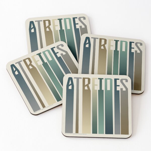 Item preview, Dune - House Atreides Gradient Pillars  designed and sold by velvetearth.