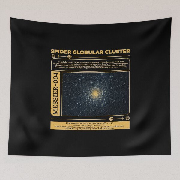 Item preview, Messier 04 Spider Globular Cluster designed and sold by LeoLabs.