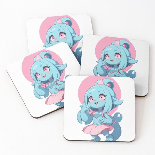 Item preview, Cute Blue Monster Girl designed and sold by kai  jade.
