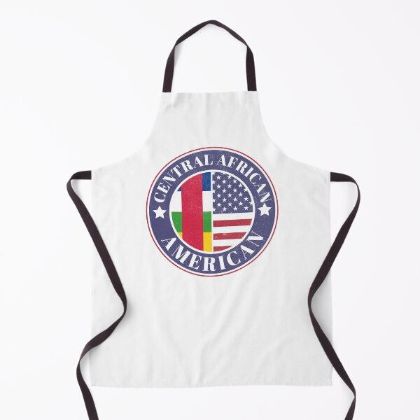 Item preview, Proud Central African-American Badge - Central African Republic Flag designed and sold by chrisrivait.
