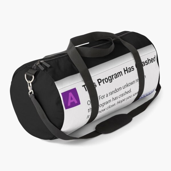 Item preview, Funny Video Editing Program Error Message, Geeky Crash Dialog Humor, Programming Error designed and sold by Midnight Sky Sundry.