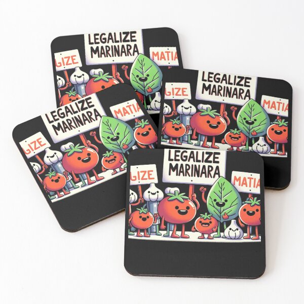 Item preview, Legalize Marinara: Vibrant Image for Trendy Products designed and sold by Gatsbird Design.