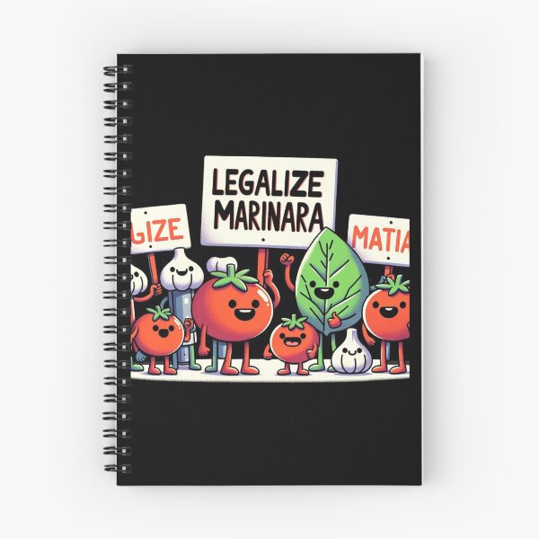 Item preview, Legalize Marinara: Vibrant Image for Trendy Products designed and sold by Gatsbird Design.